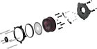 0206-2006-b Performance Machine Pm Air Cleaner Bk