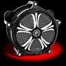 0206-2010wra-bmp Performance Machine Super Gas Air Cleaner Faceplate Insert Wrath Contrast