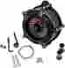 0206-2038-b Roland Sands Design Rsd Turbine Air Cleaner Black Harley-davidson Flhr Road King 2008-2016
