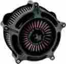 0206-2038-smb Roland Sands Design Rsd Turbine Air Cleaner Black Ops Harley-davidson Flhr Road King 2008-2014