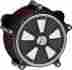 0206-2097-smbm Roland Sands Design Rsd Venturi Raid Air Cleaner Contrast Black Ops Harley-davidson Flstfi 2001-2006