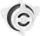 0206-2102-ch Roland Sands Design Rsd Blunt Radial Air Cleaner Chrome Harley-davidson Flhtc Classic 2008-2013