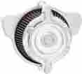 0206-2104-ch Roland Sands Design Rsd Blunt Split Air Cleaner Chrome Harley-davidson Flhti Standard 2003-2006