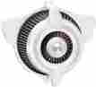 0206-2107-ch Roland Sands Design Rsd Blunt Power Air Cleaner Chrome Harley-davidson Fls Softail Slim 2012-2014