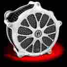 0206-2010hea-ch 08-up 0206-2007-ch 1014-0060 Performance Machine Harley-davidson Chrome Heathen Super Gas Air Cleaner Harley Touring Tbw