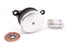 10-201s Joker Machine Silver Air Cleaner Stage Filter Cover Kit Harley