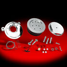 1010-0618 Arlen Ness Chrome Retro Stage Big Sucker Air Cleaner Kit