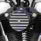 1010-0932 Joker Machine New Air Cleaner Assembly For Sportster Black Ano Finned Carbed Models