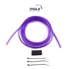 Max-uni12-clrpurp 12foot Ft Carburetor Vent Hose Clear Purple Keihin Fcr Mikuni Carb Mx 4mm Id