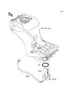 49040-0014 1400 Zx14 Fuel Zx Part 2007 Factory 14 Zx1400 Pump Kawasaki