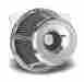18-922 Arlen Ness Inverted Series Air Cleaner Kit Slot Track Chrome