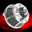 1010-1216 18-934 Arlen Ness Harley-davidson Beveled Inverted Air Cleaner Kit Chrome 00-14 Big Twin