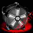 18-941 Sucker Big Kit Arlen Inverted Black 10-gauge Flt Ness Air - Cleaner 08-14