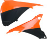 2374121008 Acerbis Air Box Covers Orange Black 886118817170