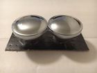 26-075 Indian Motorcycle Chrome Gas Cap Set
