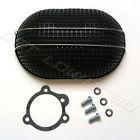 34-1370 Days Black Oval Mesh Air Cleaner For Carb Harley Sportster