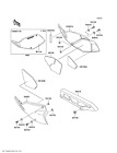 36001-0079-266 Kawasaki Oem Part S.white Right