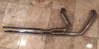 504-32fbq D Performance Inc Exhaust Fat Cat 2 1 Chrome 84-2011 Harley Davidson Softail Right Side Drive