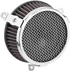 606-0103-03 Cobra Air Cleaners Chrome Plain