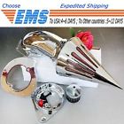 617949618694 Aftermarket Parts Motor Billet Spike Air Cleaner Kits