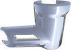 73000 Ciro Fuel Line Fitting Cover Chrome
