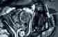 9572 Kuryakyn Black Mach 2 Co-ax Air Cleaner For Custom Applications