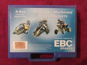 Sjk-36 A-bax Ebc Brakes Precision Machined Brass Mainjets Kjk 30 Keihin Style Jet Kit