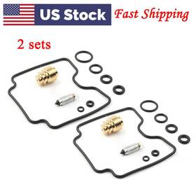 Abcfiveus 920001252522 Lower Bowl Carb Carburetor Rebuild Kit For Yamaha Xvs1100 V-star Vstar 1999-2006