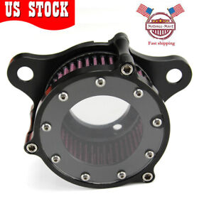 Oms-hl006005-sk-a Air Cleaner Intake Filter Kit For Harley Touring Softail Dyna Road Street Glide