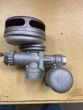Br549 Amal Carburetor And Air Cleaner For 50 Cc Indian Jc54 1973