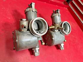 Amal Bsa Cyclone 376/310 A7 64-66 Matched Date Carburetors Triumph Matchless