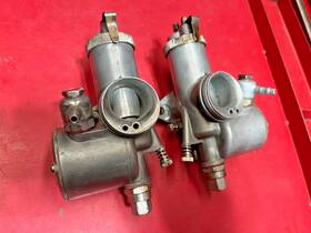 Amal Bsa Triumph 689/236 Matched Carburetor 389/689 Lt Rt Float- Norton Enfield Complete