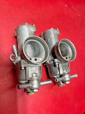 Amal Bsa Triumph 932/r300 Matched Carburetors 32m Norton Commando Enfield Complete Chokes