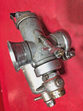 276au Amal - Indian Warrior Tt Norton 18 276au/1be Vertical Tube Mount Carburetor Float Bowl