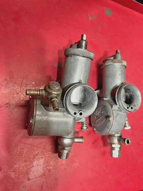 N15csr Amal Norton Matchless Ajs 389/218 389/219 Matched Carburetor 219- Atlas G/n15csr Bsa Triumph