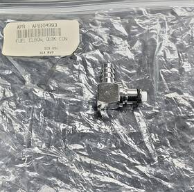Ap8104993 Aprilia Fuel Line Union Metal Quick Disconnect Coupling Elbow Only