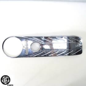 30224110 Arlen Ness Harley Davidson Softail Grooved Dash Console Gas Tank Cover Chrome