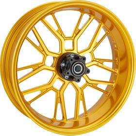 330-009 Arlen Ness Forged Billet Split-spoke Rims Gold
