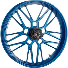 330-014 Arlen Ness Forged Billet Split-spoke Rims Blue 330-014 Arlen Ness Forged Billet Split-spoke Rims Blue