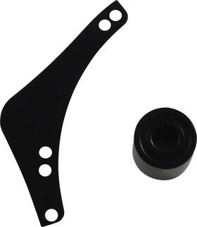 600-052 Arlen Ness Inverted/method/sidekick Breather Cover Plate Left Black #600-052