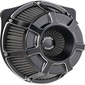 600-225 Arlen Ness Inverted Series Air Cleaner Kit - Beveled Black Anodized