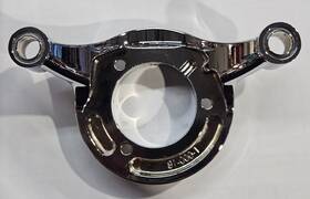 81-000-1c Arlen Ness 81-00-1c Monster Sucker Air Cleaner Backing Plate Chrome