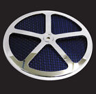 As-1bl Wimmer Custom Cycle Air Star Cover Chrome With Black Screen