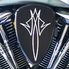 Ba-2074-13b Baron Custom Accessories Big Air Kit Pinstripe Black