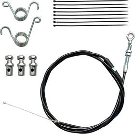 Ymx02 Bdyaqgc 75 Inch Go Kart Throttle Cable Kit Compatible With Vm22 Vm24 Pz27 Black