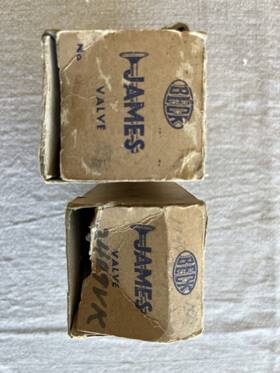 Beck 3409-vk James Motorcycle Valves 3409 Vk