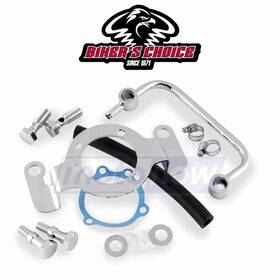 0a7c Bikers Choice Mn/0a7c Mounting Kit For Custom Air Cleaners 1995-2006 Harley Ff