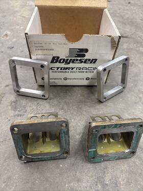 Boysen 804429501274 Stock Yamaha Banshee Reeds And Billet Reed Spacers Set Of 2