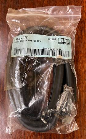 29424-97y Buell 1997 Air Box Rubber Seal New