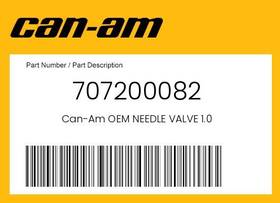 707200082 Can-am Genuine Needle Valve 1.0 -